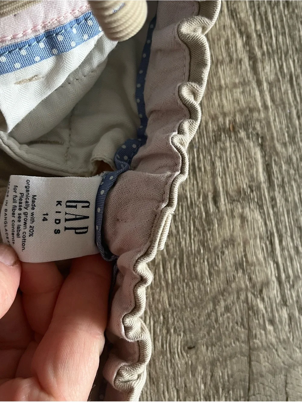 GAP Light Beige Kids Shorts